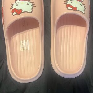 Hello Kitty Pink Slide Sandals
